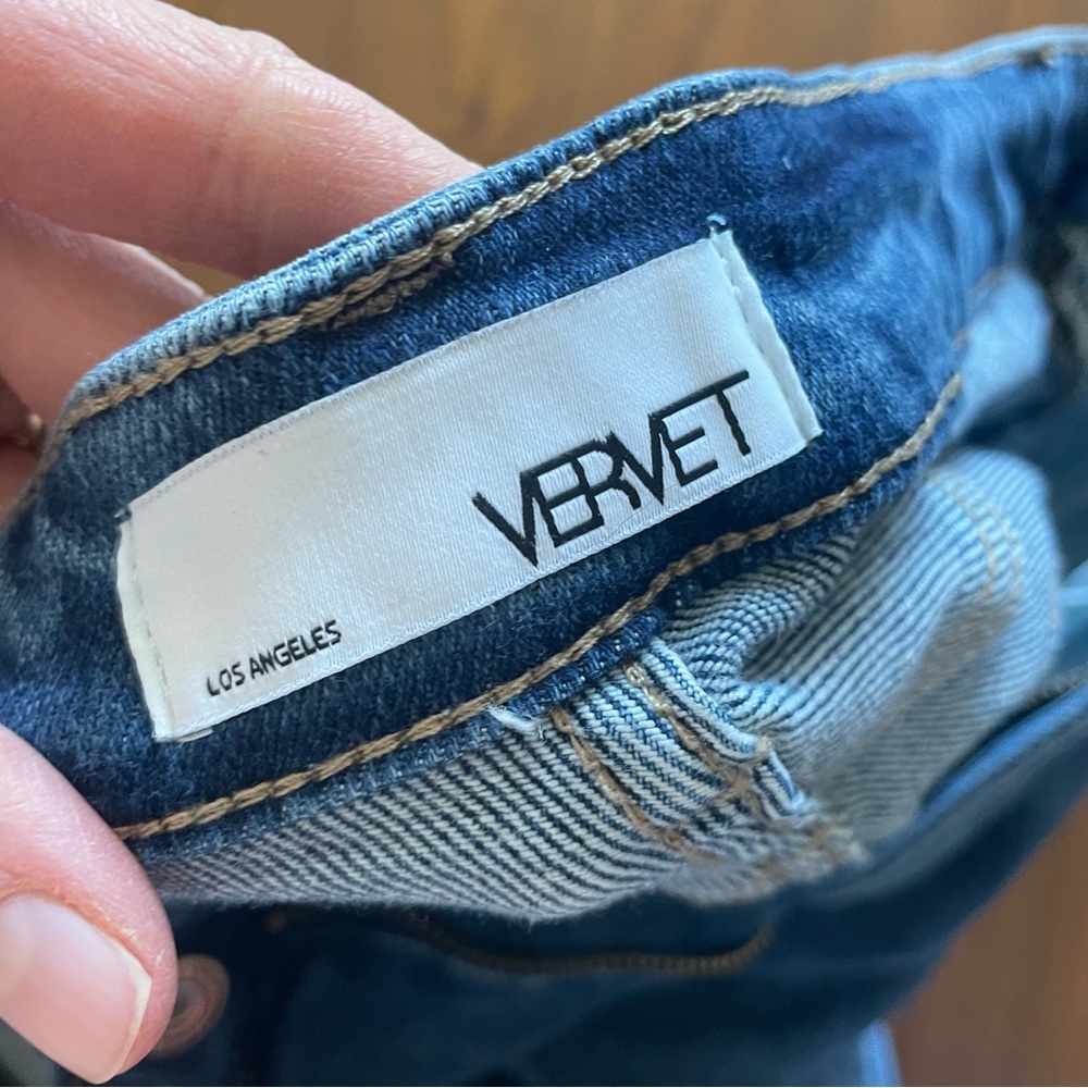 Vervet High Rise Distressed Jeans - Picture 11 of 16